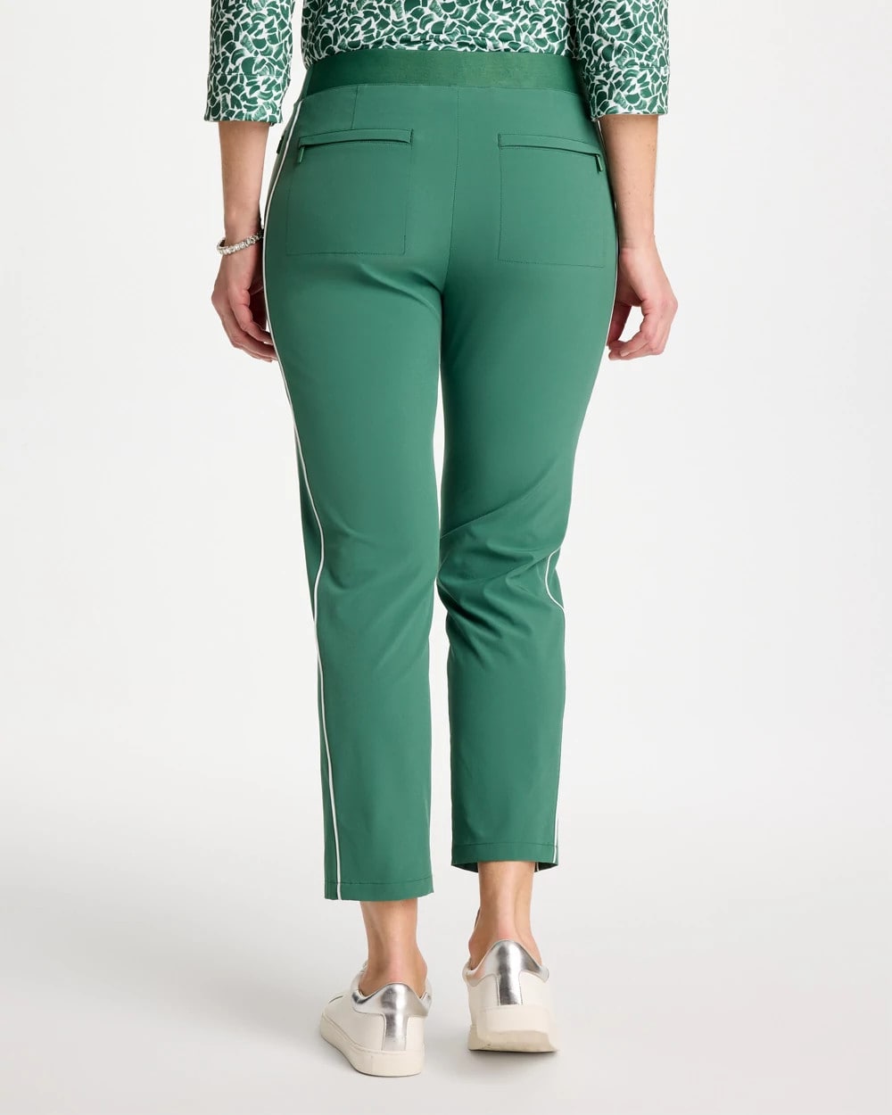 Chico's Hot Sale | Zenergy® UPF Side Piping Ankle Pants