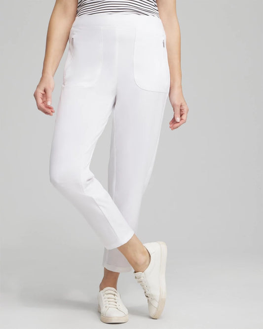 Chico's Popular | Zenergy® UPF Ribbed Side Ankle Pants