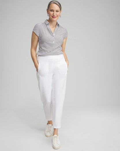 Chico's Popular | Zenergy® UPF Ribbed Side Ankle Pants