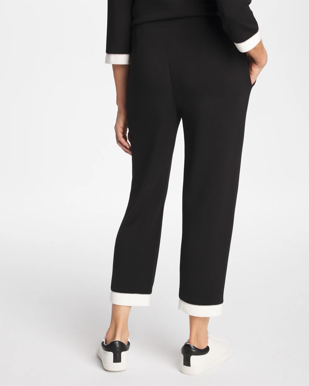 Chico's Featured | Zenergy® Soft Caviar Bead Contrast Pants