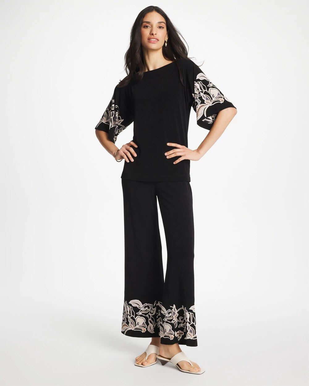 Chico's Essential | Travelers™ Border Pants