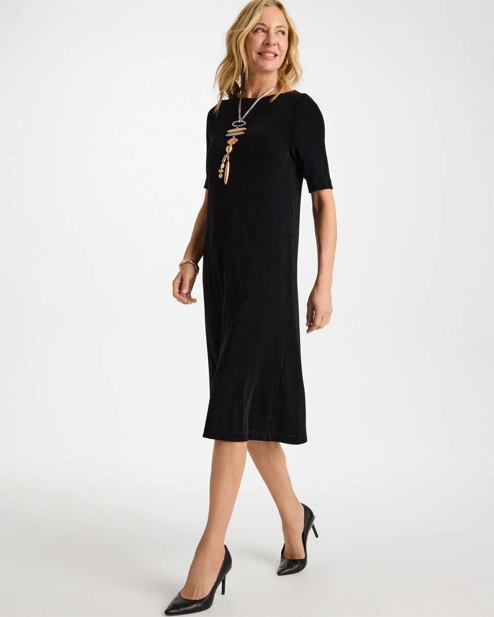 Chico's Recommended | Travelers™ Elbow Sleeve Dress