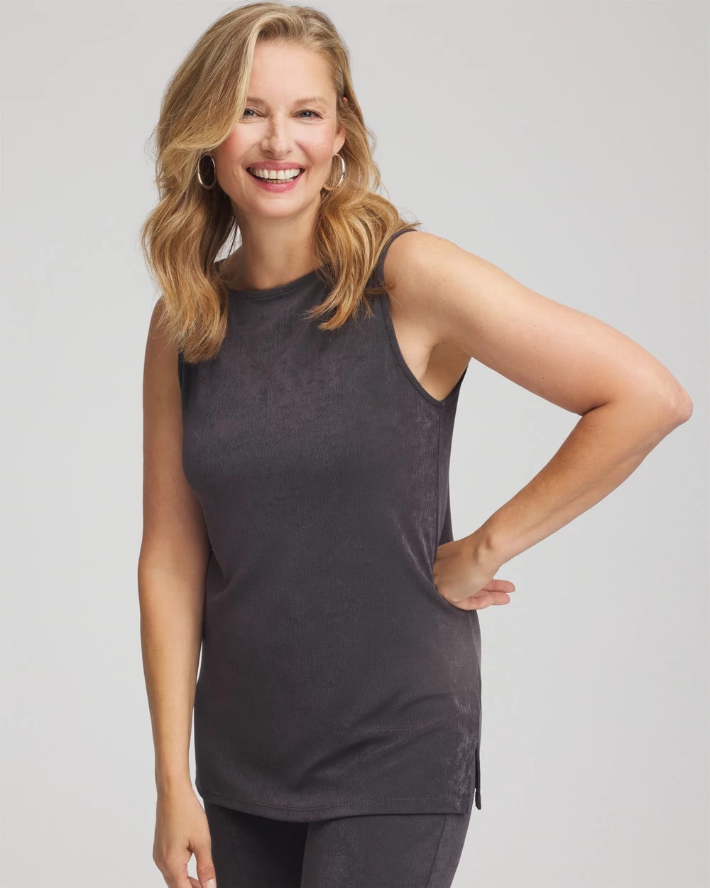 Chico's Essential | Travelers™ Classic Side-Slit Tank