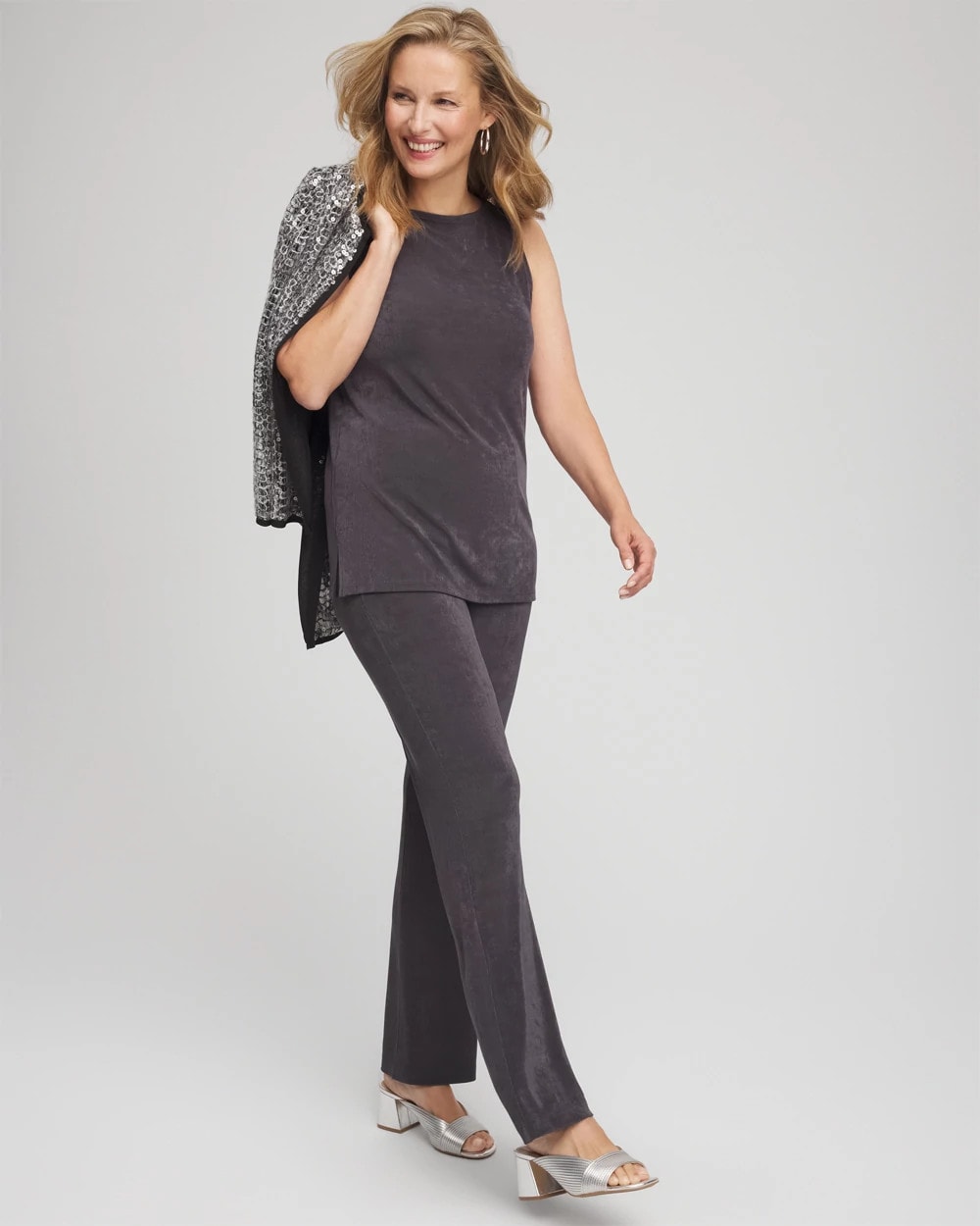 Chico's Essential | Travelers™ Classic Side-Slit Tank