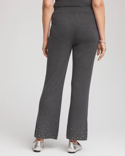 Chico's Quality | Travelers™ Embellished Straight-Leg Pants