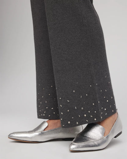 Chico's Quality | Travelers™ Embellished Straight-Leg Pants