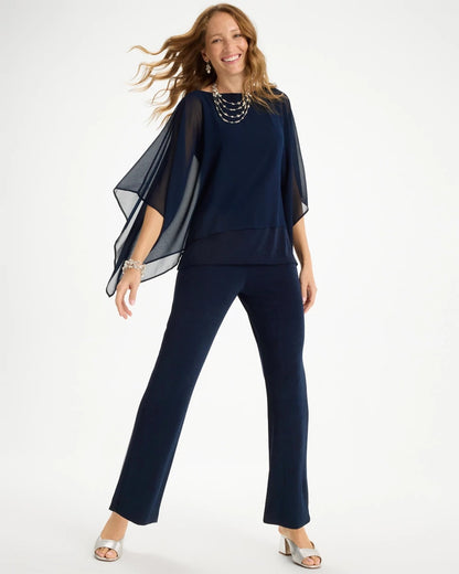 Chico's Trending | Travelers™ Chiffon Layered Top