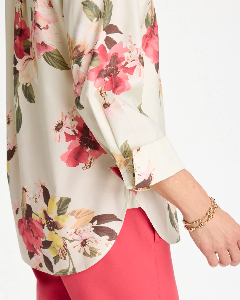 Chico's Popular | No Iron™ Printed Stretch Shirt