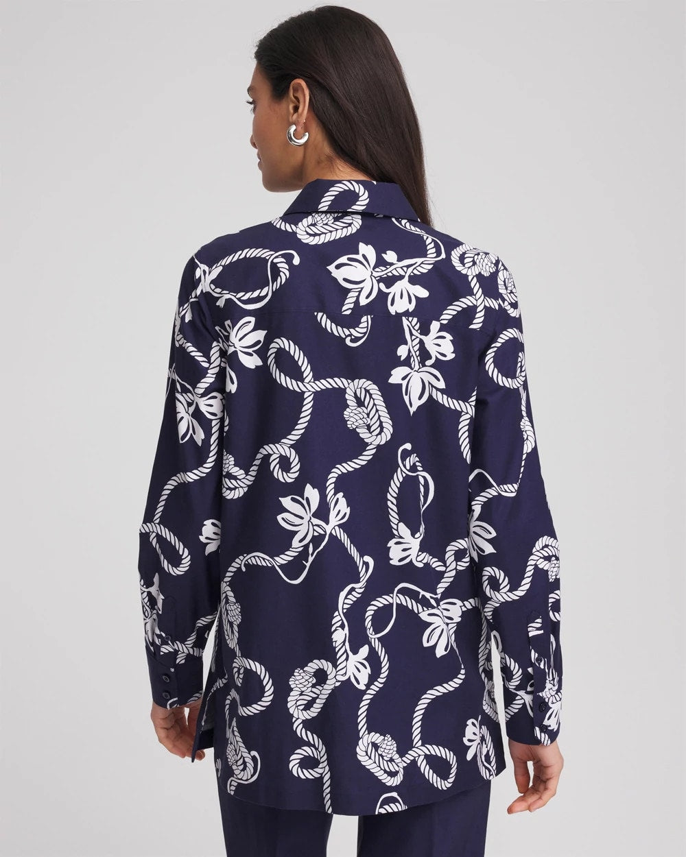 Chico's Best Seller | No Iron™ Rope Print Tunic