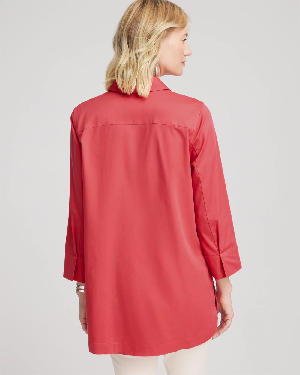 Chico's Premium | No Iron™ Classic Button Down Tunic