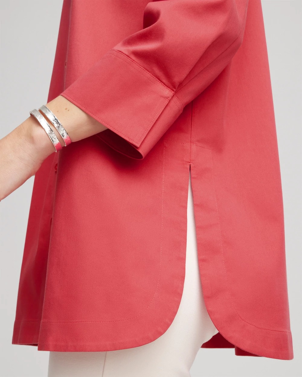 Chico's Premium | No Iron™ Classic Button Down Tunic
