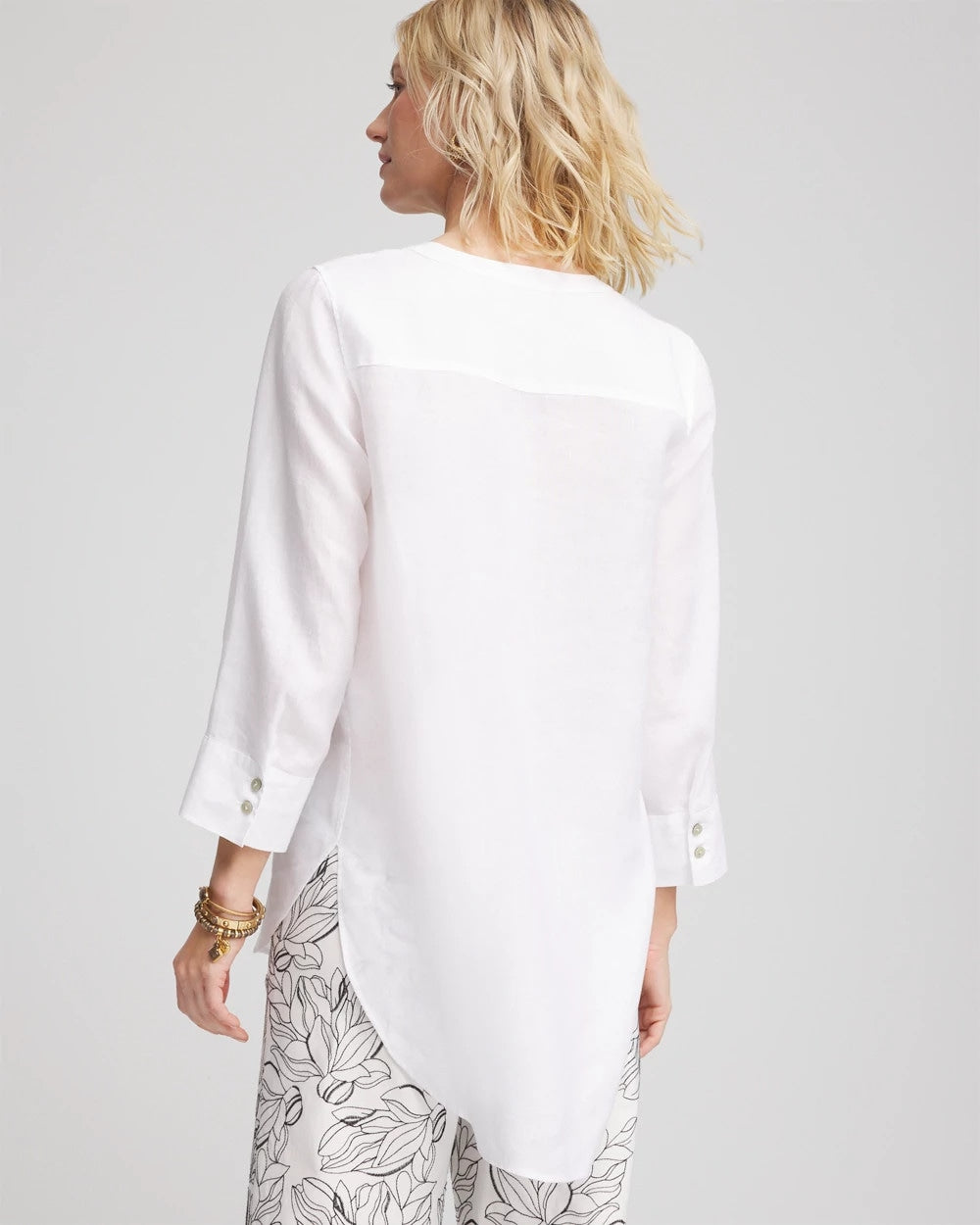 Chico's Signature | No Iron™ Linen Tunic