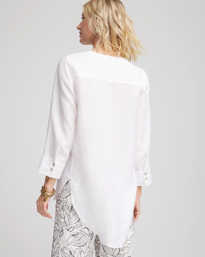 Chico's Signature | No Iron™ Linen Tunic