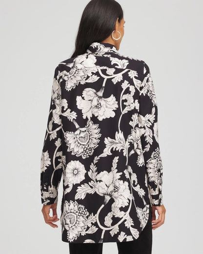 Chico's Customer Favorite | No Iron™ Bryne Bloom Stretch Tunic