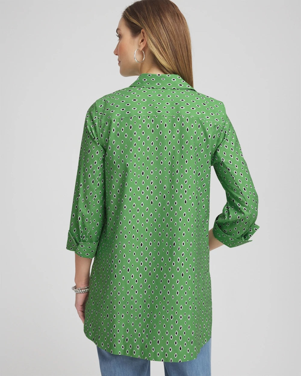 Chico's Customer Favorite | No Iron™ Geo-Print Tunic