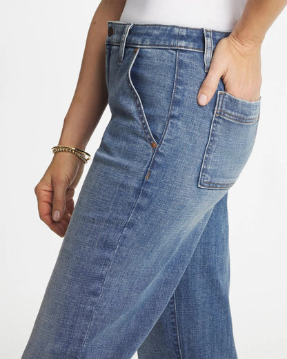 Chico's New | Girlfriend Straight Ankle Jeans