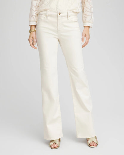 Chico's Best Price | Petite Girlfriend Flared Leg Jeans