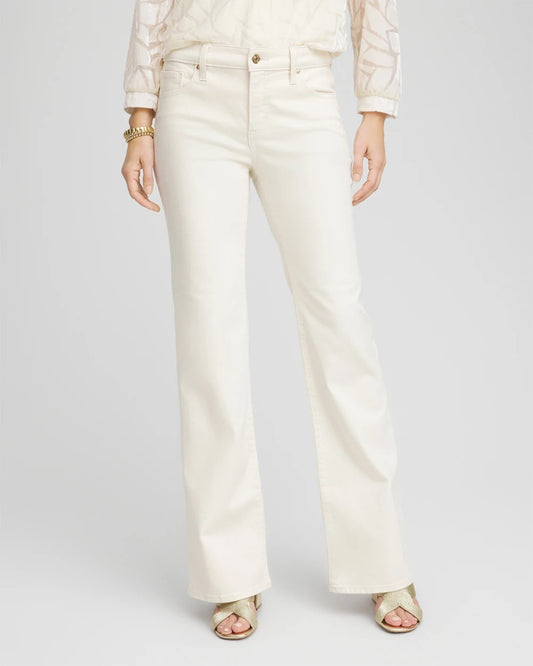 Chico's Best Price | Petite Girlfriend Flared Leg Jeans