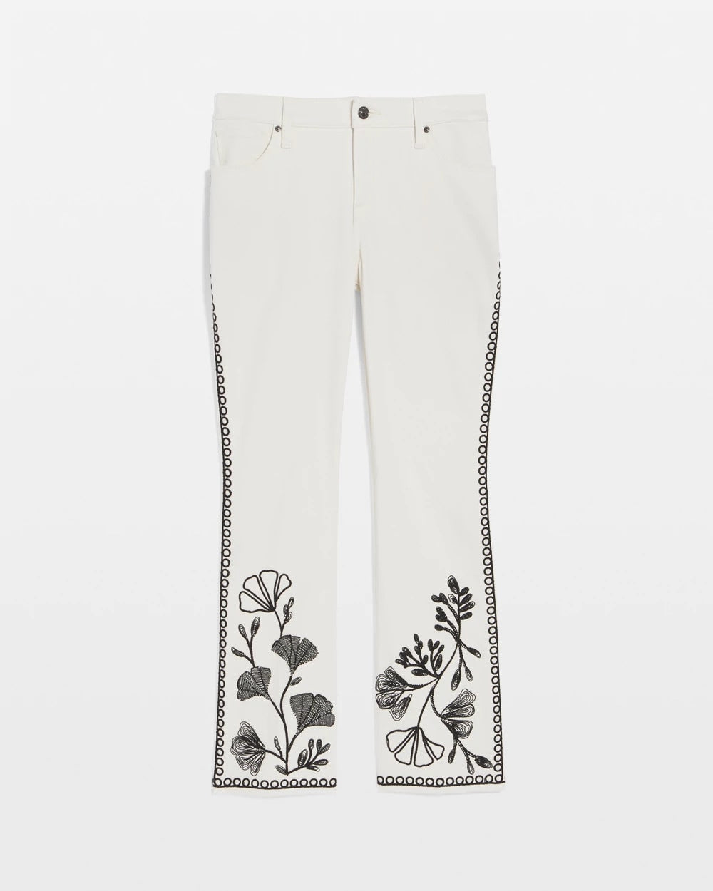 Chico's Everyday | Ginkgo Girlfriend Cropped Flared Jeans