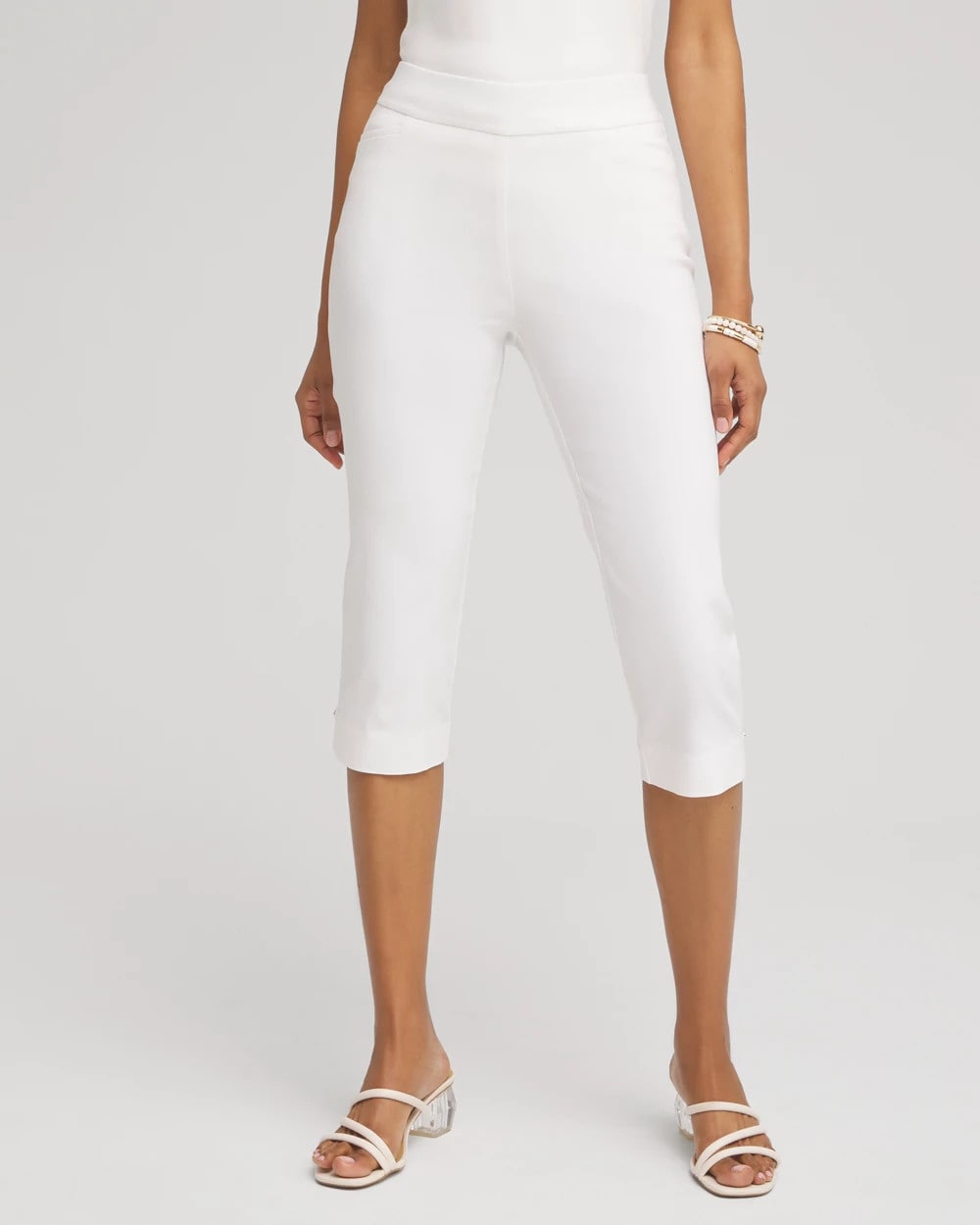 Chico's Top Pick | Brigitte™ Pull-On Rivet Slim Capris
