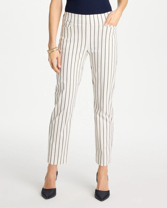 Chico's Trusted | Pinstriped Brigitte™ Slim Ankle Pants