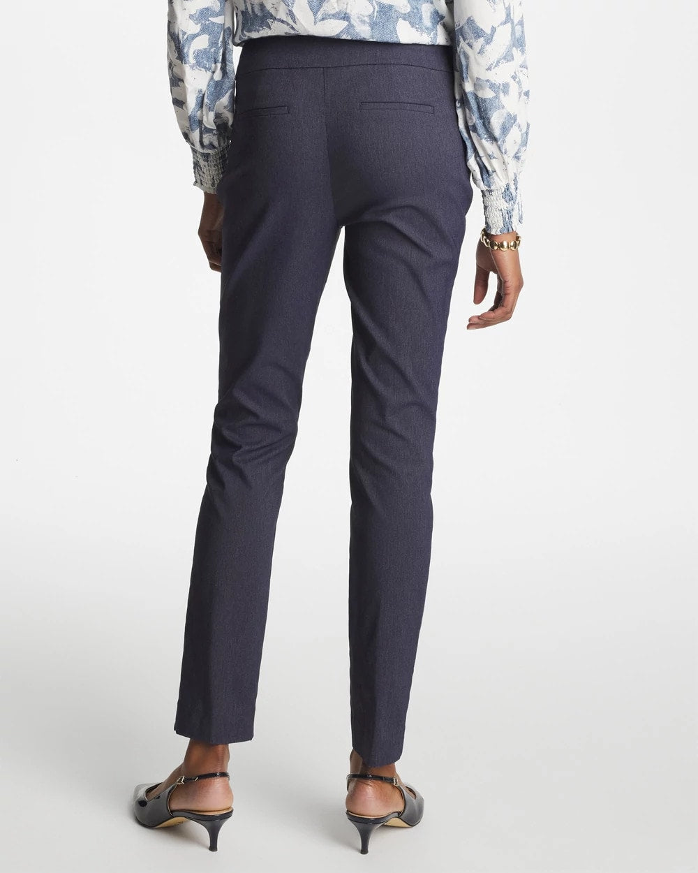 Chico's Signature | Indigo Brigitte™ Slim Pull-On Ankle Pants
