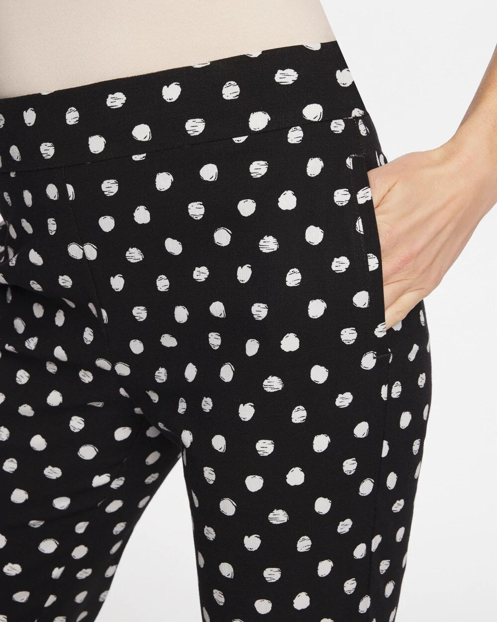 Chico's Popular | Sketch Dot Brigitte™ Straight Crop