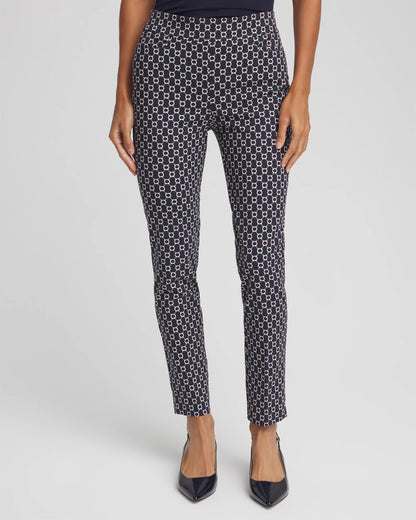 Chico's Smart Buy | Brigitte™ Chain Connection Slim Ankle Pants