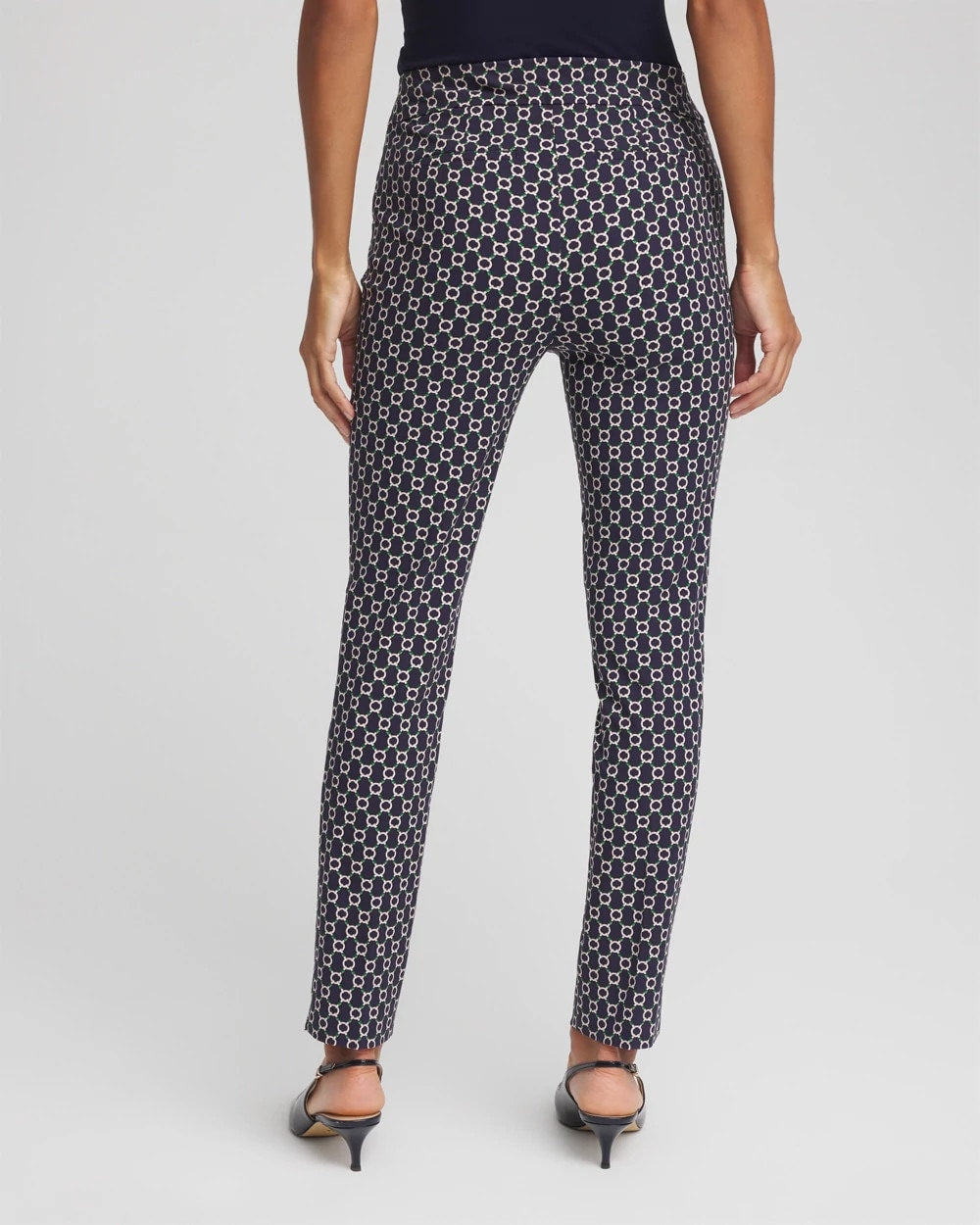 Chico's Smart Buy | Brigitte™ Chain Connection Slim Ankle Pants