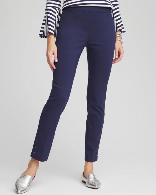 Chico's Best Price | Brigitte™ Pull-On Slim Rivet Ankle Pants