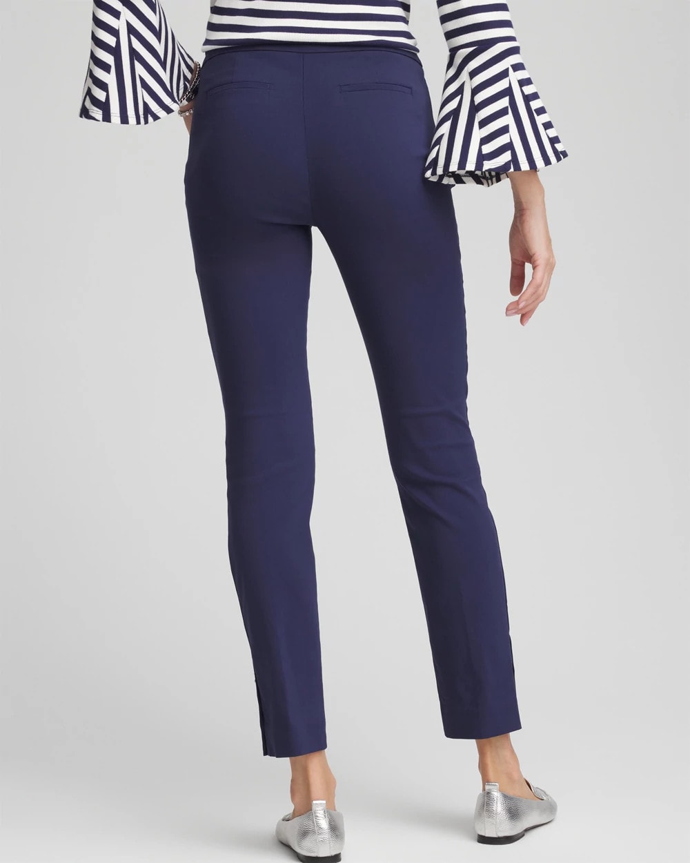 Chico's Best Price | Brigitte™ Pull-On Slim Rivet Ankle Pants