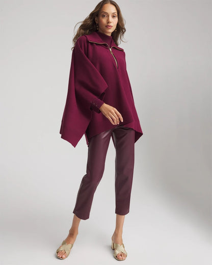 Chico's Best Price | Faux Leather Brigitte™ Pull-On Cropped Pants