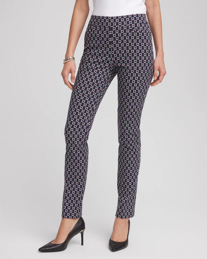 Chico's Quality | Brigitte™ Chain Connection Slim Pants