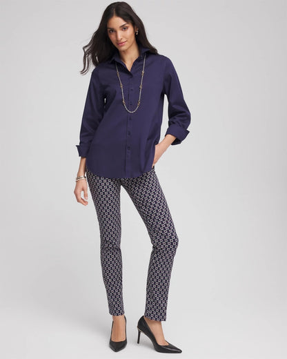 Chico's Quality | Brigitte™ Chain Connection Slim Pants