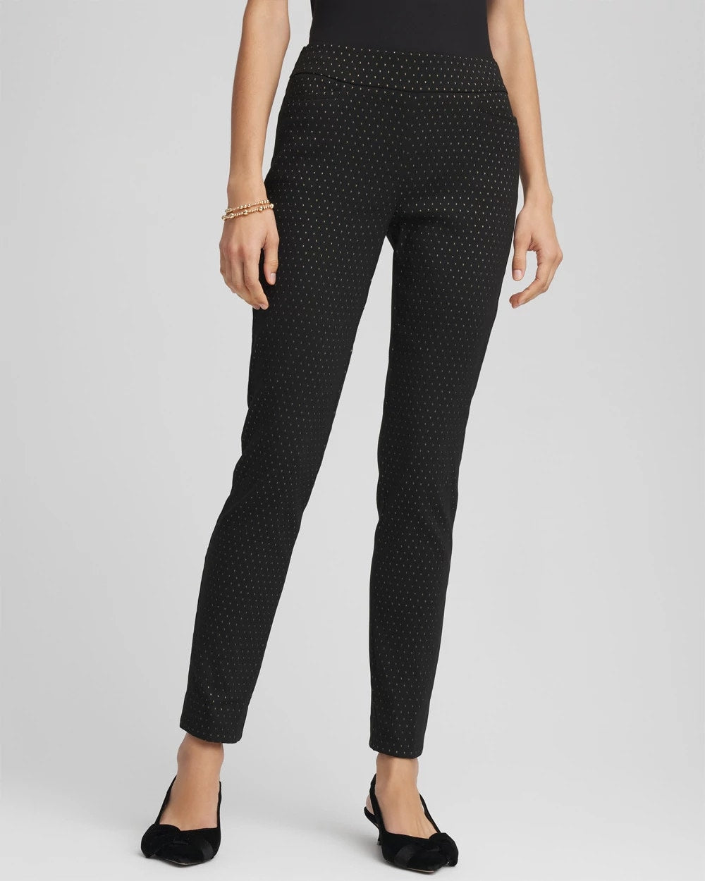 Chico's Customer Favorite | Brigitte™ Slim Ankle Jacquard Pants