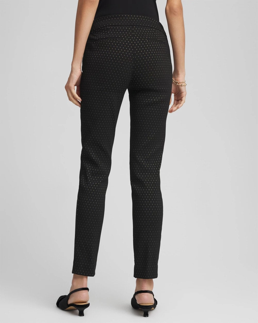 Chico's Customer Favorite | Brigitte™ Slim Ankle Jacquard Pants