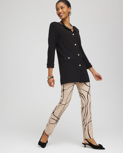 Chico's Trending | Brigitte™ Golden Leaf Slim Full-Length Pants