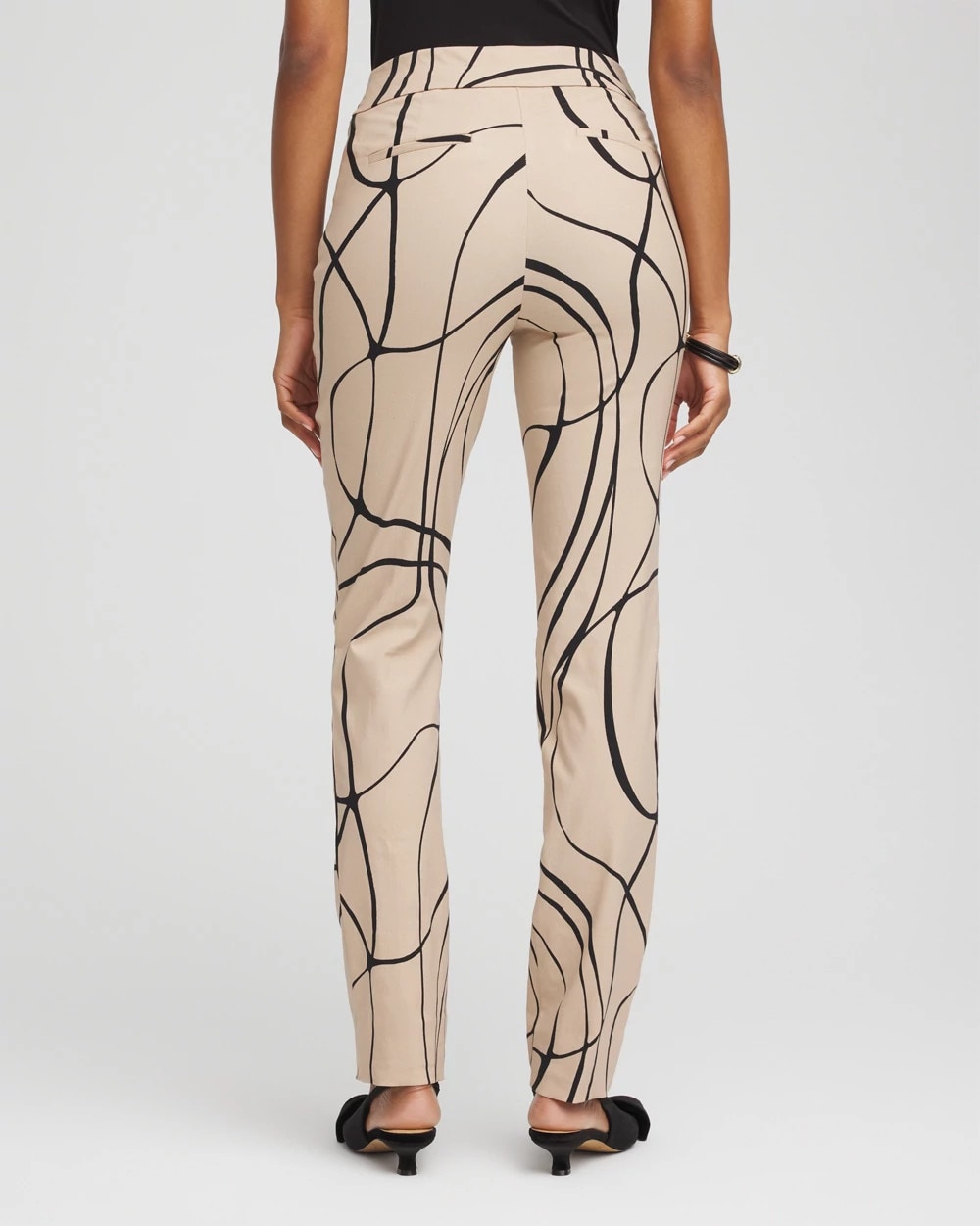 Chico's Trending | Brigitte™ Golden Leaf Slim Full-Length Pants