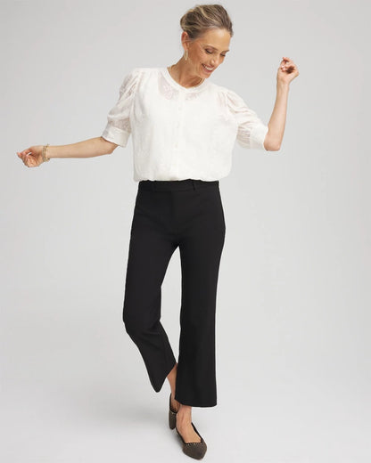 Chico's Great Value | Emme Cropped Flared Pants