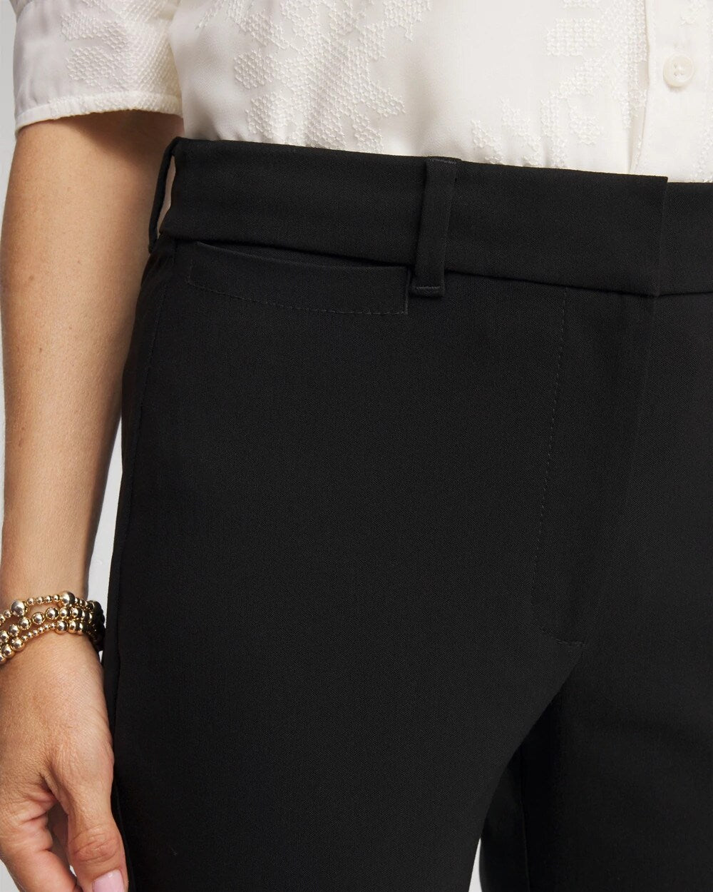 Chico's Great Value | Emme Cropped Flared Pants