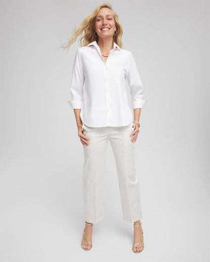 Chico's Special Offer | Emme Striped Sailor Straight Crops