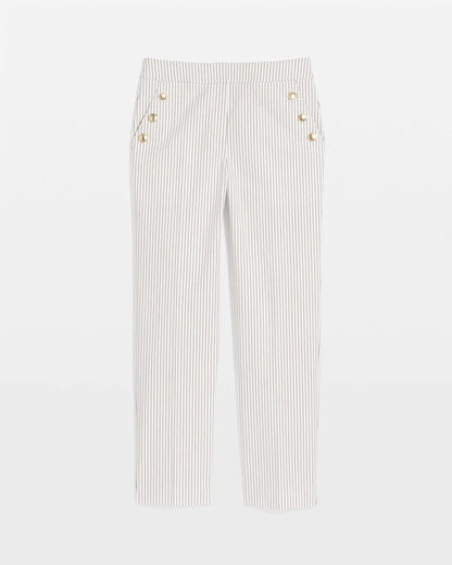 Chico's Special Offer | Emme Striped Sailor Straight Crops