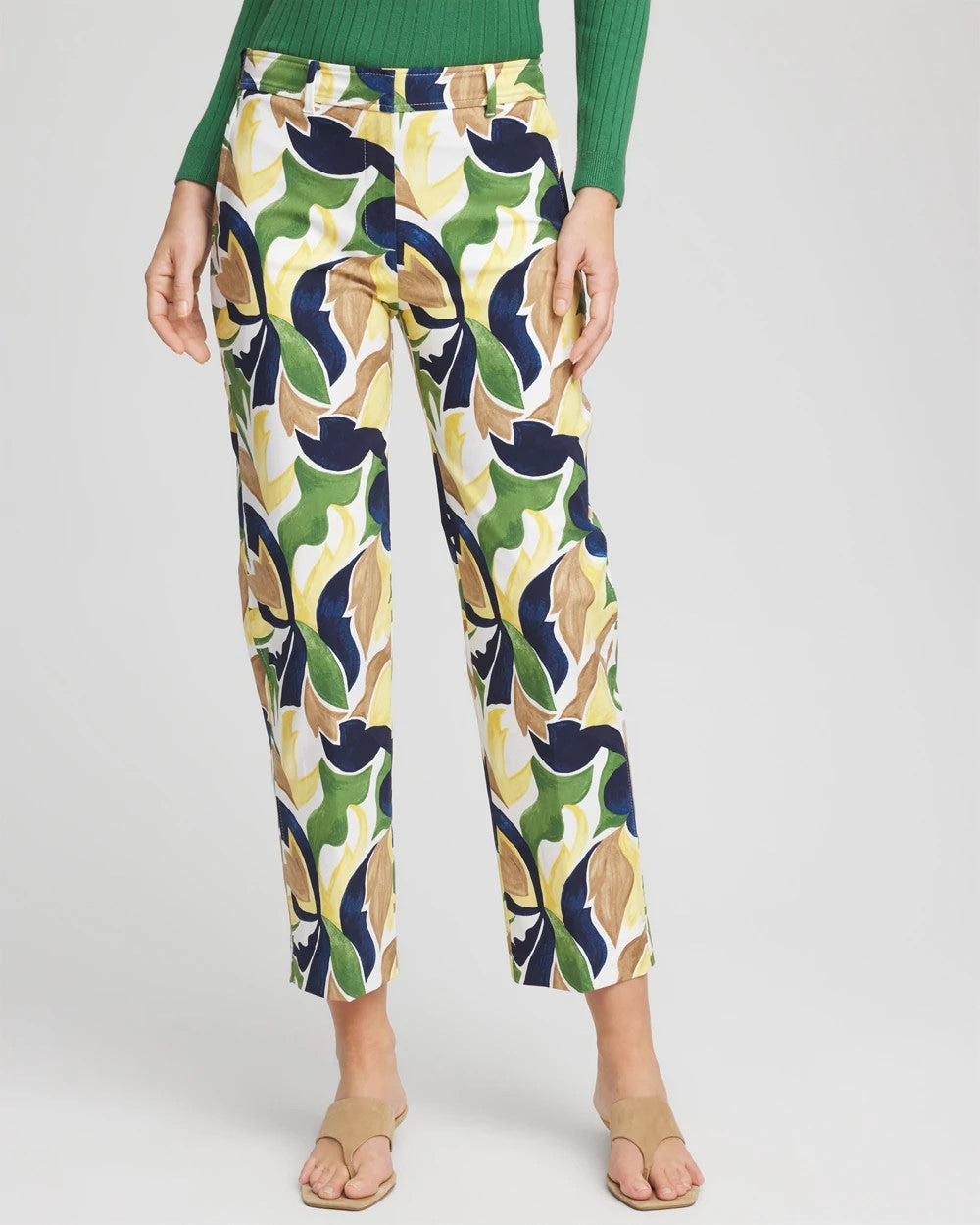 Chico's Exclusive | Emme Straight Mod Cropped Pants