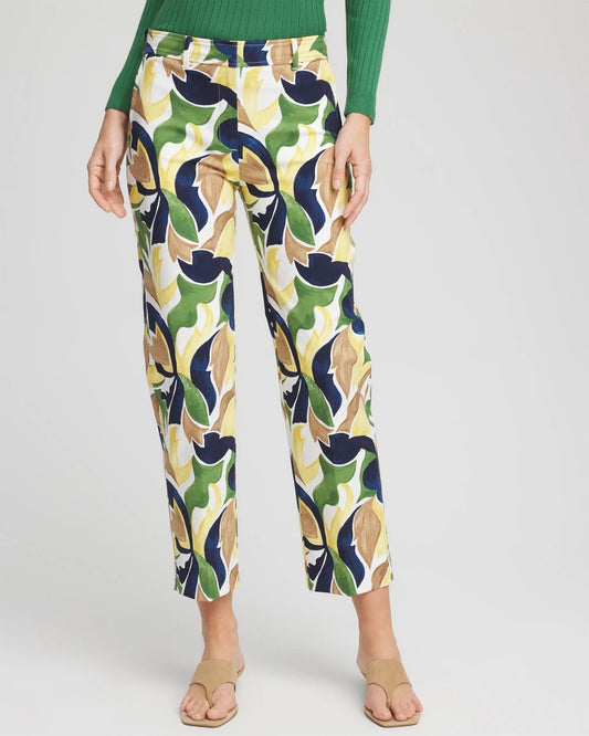 Chico's Exclusive | Emme Straight Mod Cropped Pants