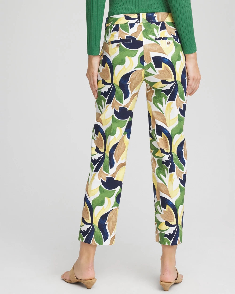 Chico's Exclusive | Emme Straight Mod Cropped Pants