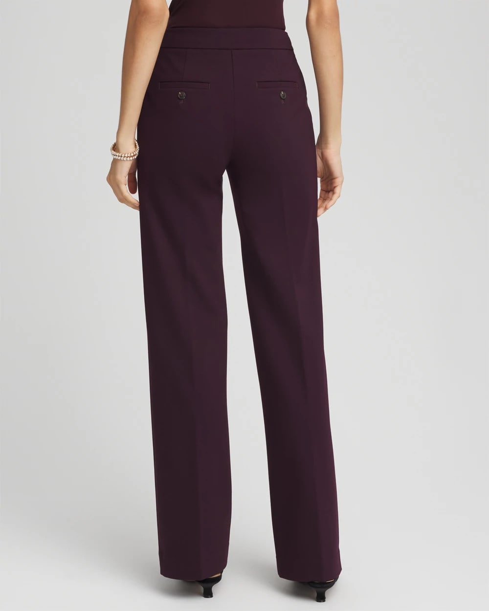 Chico's Exclusive | Emme Wide-Leg Trouser Ponte Pants