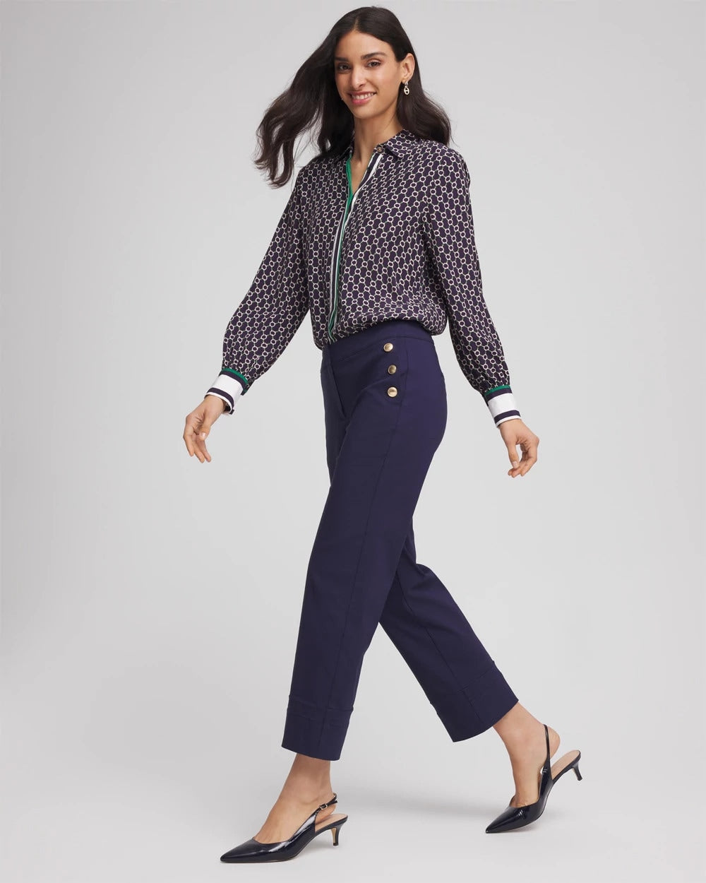 Chico's Best Price | Emme Sailor Straight Crops