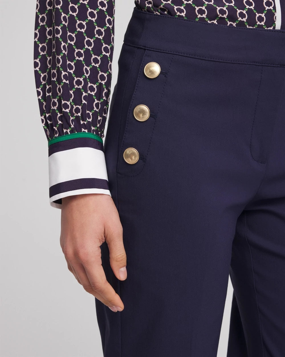 Chico's Best Price | Emme Sailor Straight Crops