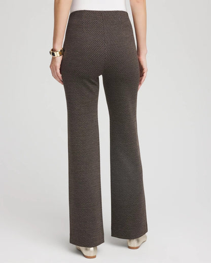 Chico's Customer Favorite | Juliet Jacquard Full-Length Ponte Pants
