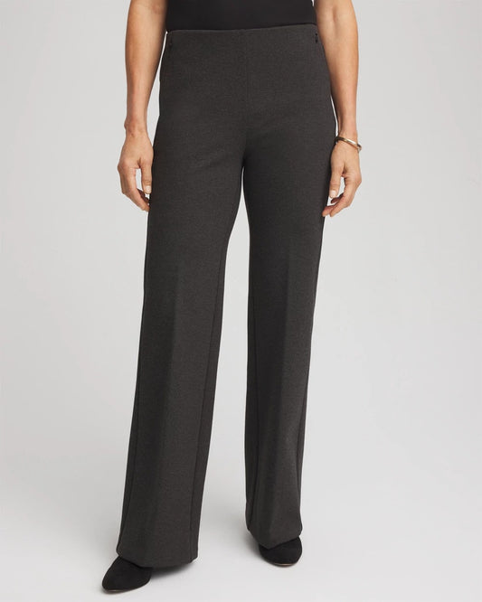 Chico's Customer Favorite | Petite Juliet Wide Full-Length Ponte Pants